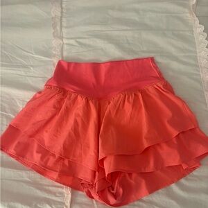 Aerie Coral Shorts